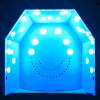 LAMPA TWISTER UV DUAL LED 36W TIMER + SENSOR ZIELONA
